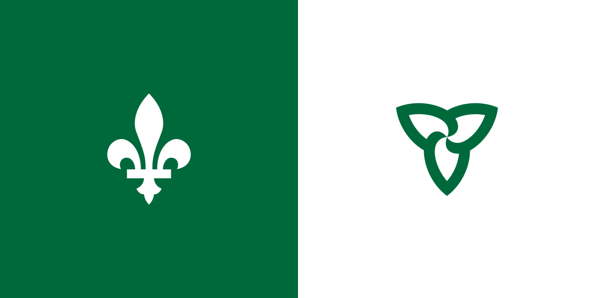 Uof Le drapeau franco-ontarien flotte à l’Université de l’Ontario français ...